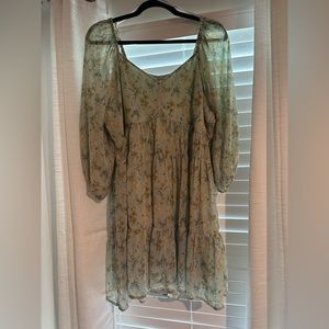 Altard State/ Arula mini chiffon dress